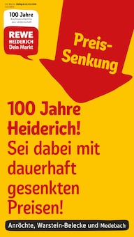 Aktueller REWE Prospekt "Dein Markt" für Anröchte Aktueller REWE Prospekt für Anröchte mit Seiten