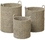 Panière à linge végétale dans le catalogue Maxi Bazar