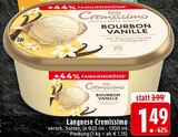 Aktuelles Cremissimo Bourbon Vanille Angebot bei EDEKA in Oberhausen ab 1,49 €