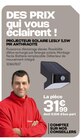 Projecteur Solaire Lesly 5,5W PIR Anthracite dans le catalogue Gedimat