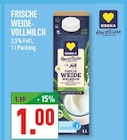 Frische Weide-Vollmilch Angebote von Edeka bei Marktkauf Mülheim für 1,00 €