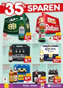 Bier im Netto Marken-Discount Prospekt "Aktuelle Angebote" mit 71 Seiten (Frankfurt (Main))