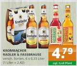 Krombacher Radler & Fassbrause Angebote bei Getränke A-Z Neubrandenburg für 4,79 €
