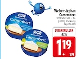 Camembert von Weihenstephan im aktuellen EDEKA Prospekt für 1,19 €