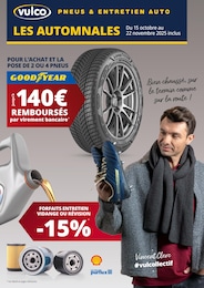 Catalogue Vulco à Sermaise, avec 1 page Prospectus Vulco à Sermaise, "LES AUTOMNALES", 1 page, 15/10/2025 - 22/11/2025