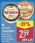 Camembert von PRÉSIDENT für 2,59 € bei ALDI Nord im Angebot Camembert von PRÉSIDENT im aktuellen ALDI Nord Prospekt
