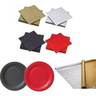 SUR TOUTE LA VAISSELLE À JETER FESTIVE : SERVIETTES ET NAPPES EN OR, ARGENT, ROUGE ET NOIR ET ASSIETTES ROUGES ET NOIRES Ø 23 CM - CARREFOUR HOME en promo chez Carrefour SUR TOUTE LA VAISSELLE À JETER FESTIVE : SERVIETTES ET NAPPES EN OR, ARGENT, ROUGE ET NOIR ET ASSIETTES ROUGES ET NOIRES Ø 23 CM - CARREFOUR HOME dans le catalogue Carrefour