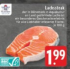 Aktuelles Lachssteak Angebot bei EDEKA in Remscheid ab 1,99 €