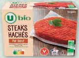 Steaks Hachés Surgelés - U BIO - U Express Steaks Hachés Surgelés - U BIO à 11,19 € dans le catalogue U Express