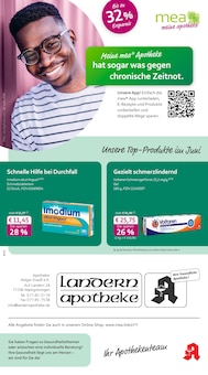 Aktueller mea - meine apotheke Prospekt "Unsere Juni-Angebote" Aktueller mea - meine apotheke Prospekt
