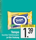 feuchtes Toilettenpapier im EDEKA Prospekt feuchtes Toilettenpapier von Tempo im aktuellen EDEKA Prospekt für 1,39 €