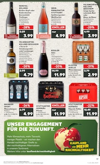 Wasser im Kaufland Prospekt "Hier bin ich richtig" mit 62 Seiten (Stuttgart)