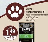 Hundenahrung Angebote von Crave bei V-Markt Kempten für 1,49 €