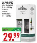 Islay Single Malt Scotch Whisky, 10 Jahre Angebote von Laphroaig bei Marktkauf Ahlen für 29,99 €