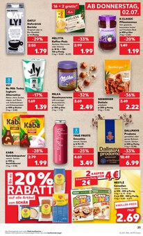 Kakao im Kaufland Prospekt "Hier bin ich richtig" mit 75 Seiten (Jena)