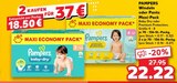 Windeln oder Pants Maxi-Pack Angebote von PAMPERS bei Kaufland Amberg für 22,22 €