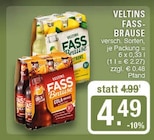 Fassbrause Zitrone Angebote von Veltins bei EDEKA Haltern am See für 4,49 €