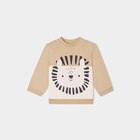 Promo Sweat col rond manches longues coton gris foncé bébé garçon à 4,99 € dans le catalogue La Halle à Saint-Sébastien-sur-Loire