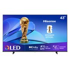 Téléviseur QLED 4K* - 108 cm - HISENSE - Carrefour à Charenton-le-Pont Téléviseur QLED 4K* - 108 cm - HISENSE en promo chez Carrefour Charenton-le-Pont à 279,99 €