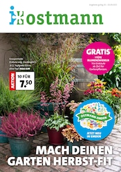 Aktueller Blumen Ostmann Garten & Pflanzen Prospekt in Cloppenburg und Umgebung, "MACH DEINEN GARTEN HERBST-FIT" mit 8 Seiten, 20.09.2025 - 26.09.2025