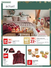 Housse De Couette Angebote im Prospekt "Réveillons Noël : votre déco brille de milles promos" von Auchan Hypermarché auf Seite 8