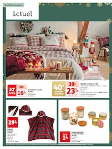 Promo Bougies de noël dans le catalogue Auchan Hypermarché du moment à la page 8