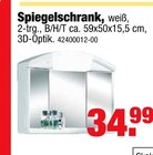 tejo's SB Lagerkauf Cattenstedt - Spiegelschrank Spiegelschrank Angebot bei tejo's SB Lagerkauf Cattenstedt im Prospekt KÜCHEN SPAR-WOCHEN!