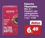 Filterkaffee Klassisch Angebote von Eduscho bei famila Nordwest Oldenburg für 6,49 €