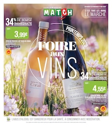 Catalogue Supermarchés Match à Avesnelles cette semaine, valable du 05/05/2026 au 17/05/2026 Prospectus Supermarchés Match à Avesnelles, "FOIRE aux VINS", 8 pages de promos valables du 05/05/2026 au 17/05/2026