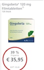Gingobeta 120 mg Filmtabletten bei LINDA Premiumapotheke im Harzgerode Prospekt für 35,95 €