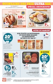 Filet De Boeuf Angebote im Prospekt "LA QUINZAINE DES PRIX ULTRA BAS" von Super U auf Seite 25