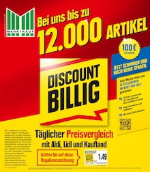 Aktueller Marktkauf Prospekt "GANZ GROSS in kleinsten Preisen!" Seite 1 von 46 Seiten für Markkleeberg