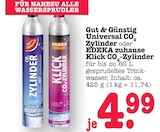 Universal CO₂ Zylinder Angebote von Gut & Günstig bei E center Rastatt für 4,99 €