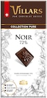 Chocolat Noir 72 % - Villars en promo chez Colruyt Meyzieu à 1,39 €
