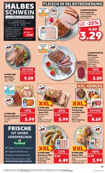 Rollbraten im Kaufland Prospekt "Aktuelle Angebote" mit 60 Seiten (Göttingen)