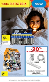 Promos Bricolage dans le catalogue "100% PETITS PRIX" de Carrefour Market Bricolage en promo dans le catalogue Carrefour Market à la page 22