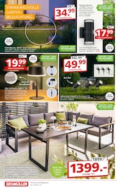 Aktueller Segmüller Prospekt mit Lampe, "Gartenmöbel Fachzentrum", Seite 6