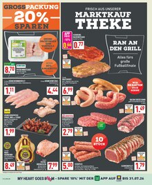 Bratwurst im aktuellen Marktkauf Prospekt (Oberhausen) Bratwurst im Marktkauf Prospekt "Aktuelle Angebote" mit 26 Seiten (Oberhausen)