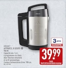 Appareil à soupe - Ambiano - Aldi à Antony Appareil à soupe - Ambiano en promo chez Aldi Antony à 39,99 €