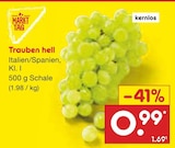 Trauben hell Angebote von Markttag bei Netto Marken-Discount Osnabrück für 0,99 €