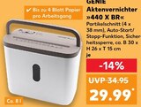 Aktenvernichter 440 X BR im Angebot bei Kaufland in Ludwigsburg Aktenvernichter 440 X BR Angebote von GENIE bei Kaufland Ludwigsburg für 29,99 €