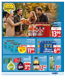 EDEKA Bier im Prospekt EDEKA Bier im Prospekt