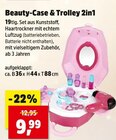 Aktuelles Beauty-Case & Trolley 2in1 Angebot bei Thomas Philipps in Ingolstadt ab 9,99 €