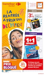 Carrefour Market Catalogue "La rentrée à prix qui déchirent", 64 pages, Bonneville,  23/08/2022 - 04/09/2022