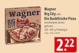 Wagner Big City oder Die Backfrische Pizza Angebote bei famila Nordost Stralsund für 2,22 €