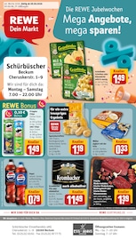 Kartoffeln im REWE Prospekt in Beckum Aktueller REWE Prospekt mit Kartoffeln, "Dein Markt", Seite 1