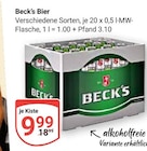 GLOBUS - Beck's Angebot im Prospekt Beck's bei GLOBUS im Prospekt "" für 9,99 €