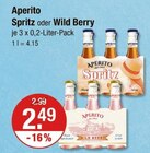 Spritz oder Wild Berry von Aperito im aktuellen V-Markt Prospekt für 2,49 €