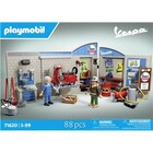 Playmobil Vespa 71620 Vespa Garage Style rétro années 60 dans le catalogue Fnac