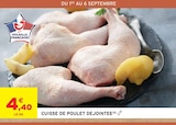 Promo Cuisse de poulet dejointee à 4,40 € dans le catalogue Intermarché Contact à Mûr-de-Bretagne